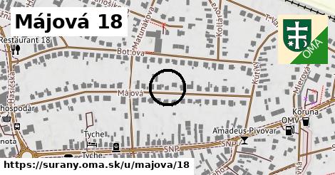Májová 18, Šurany