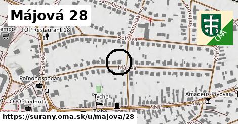 Májová 28, Šurany