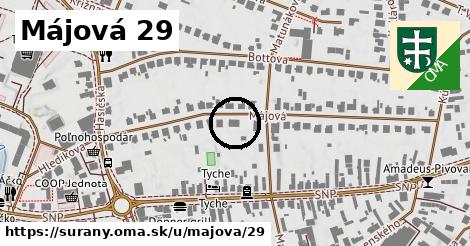 Májová 29, Šurany