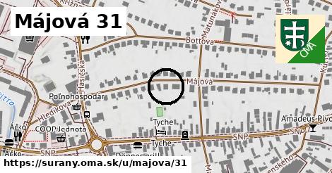 Májová 31, Šurany