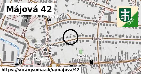 Májová 42, Šurany