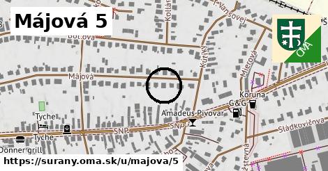 Májová 5, Šurany