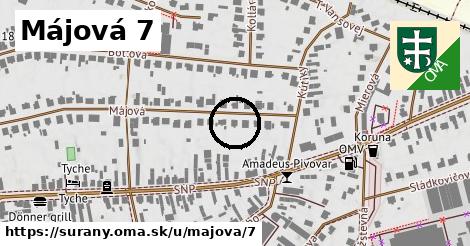 Májová 7, Šurany