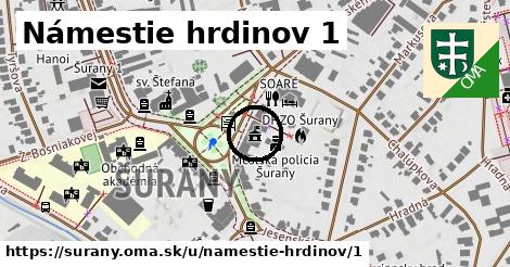 Námestie hrdinov 1, Šurany