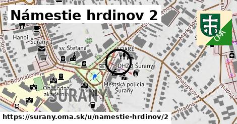 Námestie hrdinov 2, Šurany