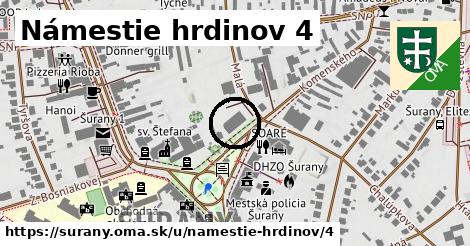 Námestie hrdinov 4, Šurany