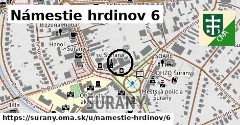 Námestie hrdinov 6, Šurany