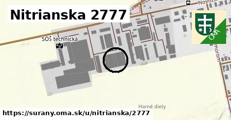 Nitrianska 2777, Šurany