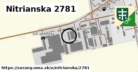 Nitrianska 2781, Šurany