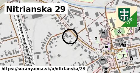 Nitrianska 29, Šurany