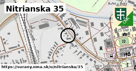 Nitrianska 35, Šurany