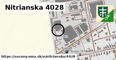 Nitrianska 4028, Šurany