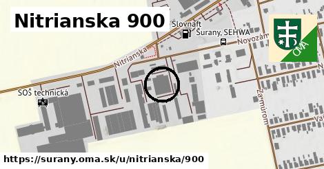 Nitrianska 900, Šurany