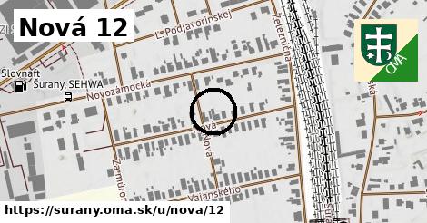 Nová 12, Šurany