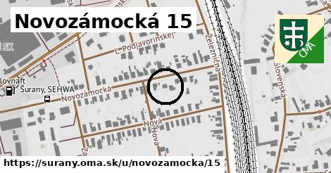 Novozámocká 15, Šurany