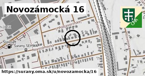 Novozámocká 16, Šurany