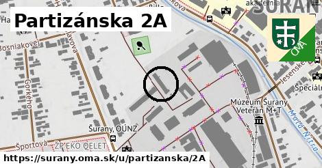 Partizánska 2A, Šurany