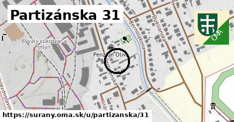 Partizánska 31, Šurany