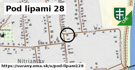 Pod lipami 28, Šurany