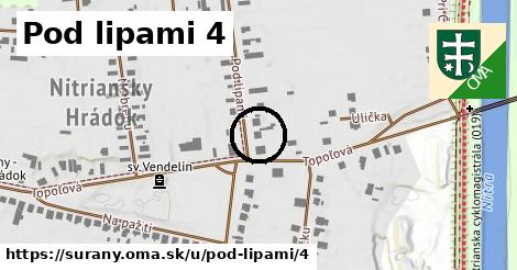 Pod lipami 4, Šurany