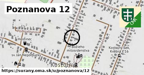 Poznanova 12, Šurany