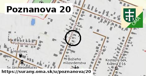 Poznanova 20, Šurany