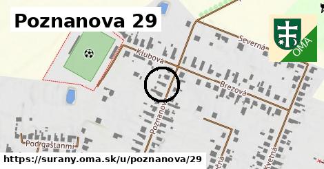 Poznanova 29, Šurany