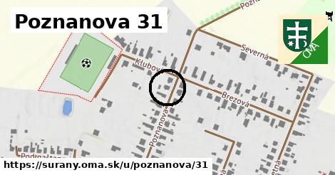 Poznanova 31, Šurany