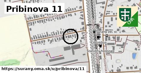 Pribinova 11, Šurany