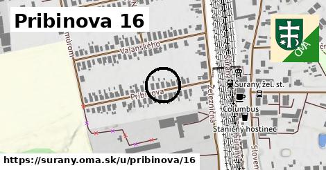 Pribinova 16, Šurany