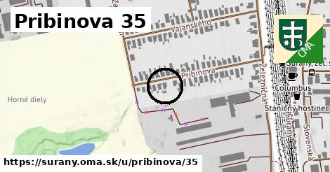 Pribinova 35, Šurany