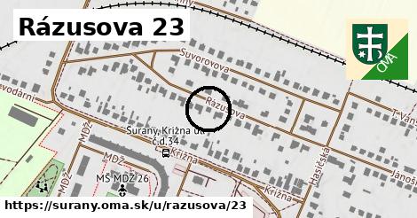 Rázusova 23, Šurany