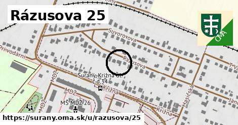 Rázusova 25, Šurany