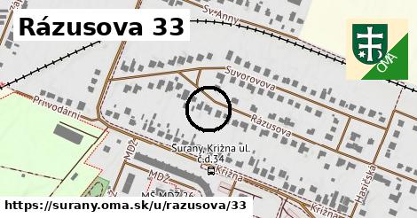 Rázusova 33, Šurany