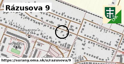 Rázusova 9, Šurany