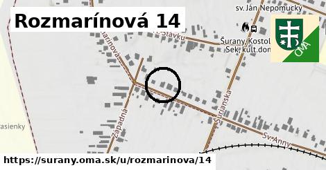 Rozmarínová 14, Šurany