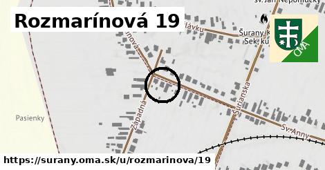 Rozmarínová 19, Šurany