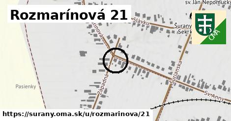 Rozmarínová 21, Šurany