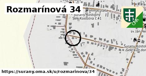 Rozmarínová 34, Šurany