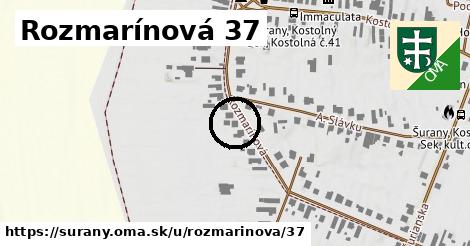 Rozmarínová 37, Šurany