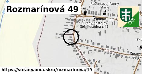 Rozmarínová 49, Šurany