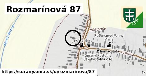 Rozmarínová 87, Šurany