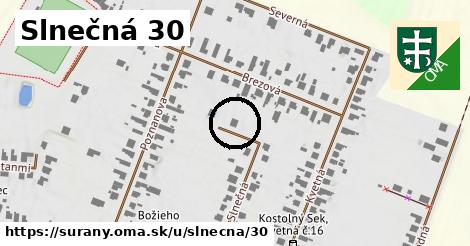 Slnečná 30, Šurany