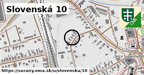 Slovenská 10, Šurany