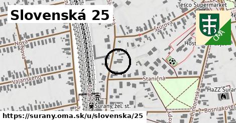 Slovenská 25, Šurany