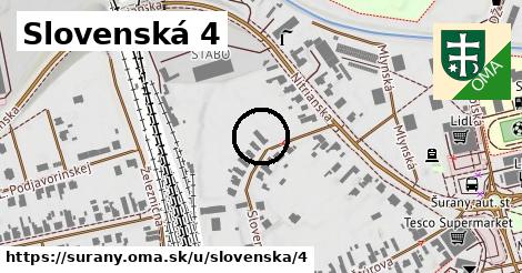 Slovenská 4, Šurany