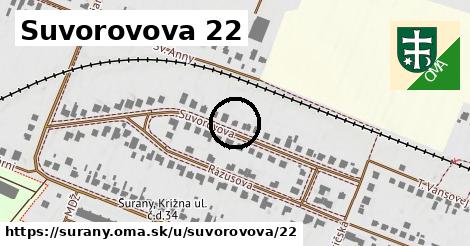 Suvorovova 22, Šurany