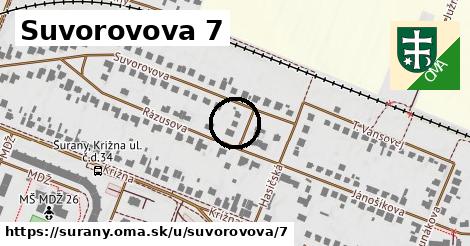 Suvorovova 7, Šurany