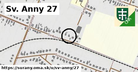 Sv. Anny 27, Šurany