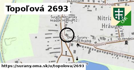 Topoľová 2693, Šurany